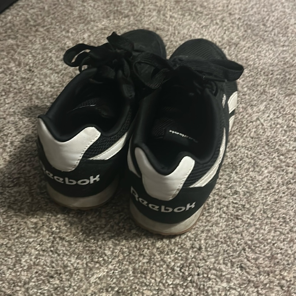 Black sneakers